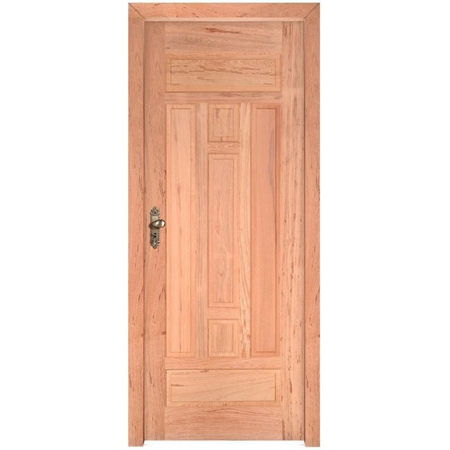 Kit Porta de Madeira Direita 213cmx94,5cmx12cm PE27 Esel