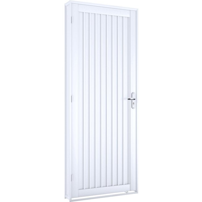 Porta de Aço Giro Calha 215x86cm Facilita Lucasa