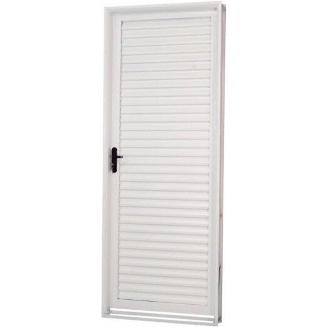 Porta de Aço Laminada 215x85cm Napoles com Batente 6cm Minas Sul MGM