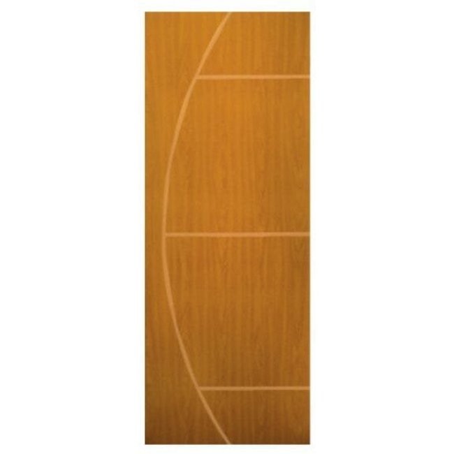 Folha de Porta Madeira Decorada 210x60cm Espessura 3cm Gaúcha MGM