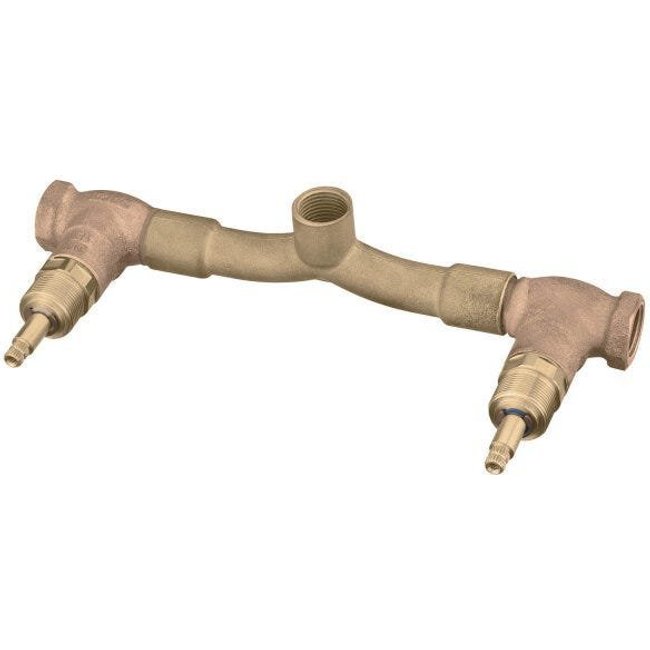 Misturador Rosca Cerâmico para Chuveiro Docol Base 1/2 Volta - G3/4" x G1/2"