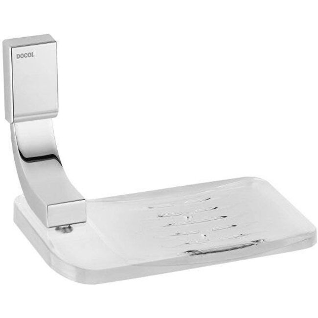 Saboneteira Acrílica de Parede Docol Top Chrome