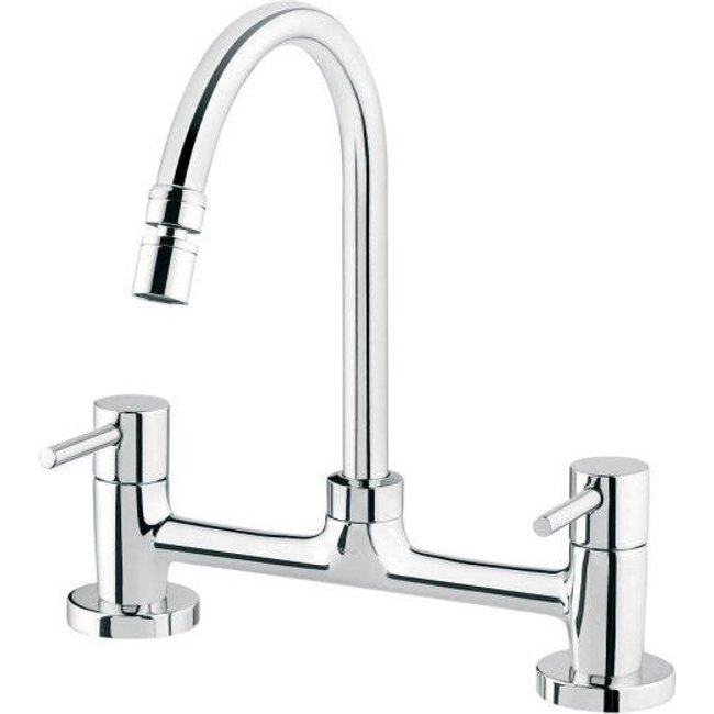 Misturador para Cozinha de Mesa Docol Uno 1/2" Chrome