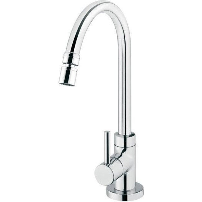 Torneira para Cozinha de Mesa Bica Alta Docol Uno 1/2" Chrome