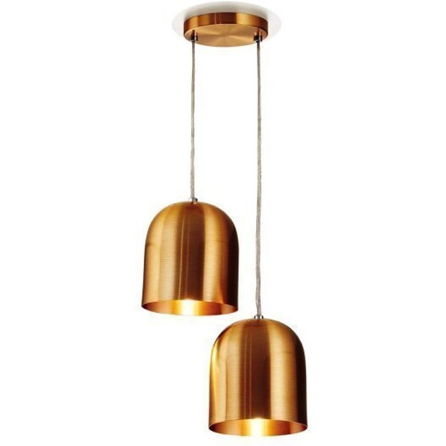 Pendente Volare Milan 1801/2 - 16cm x 14cm Linha Metal Moderno Volare