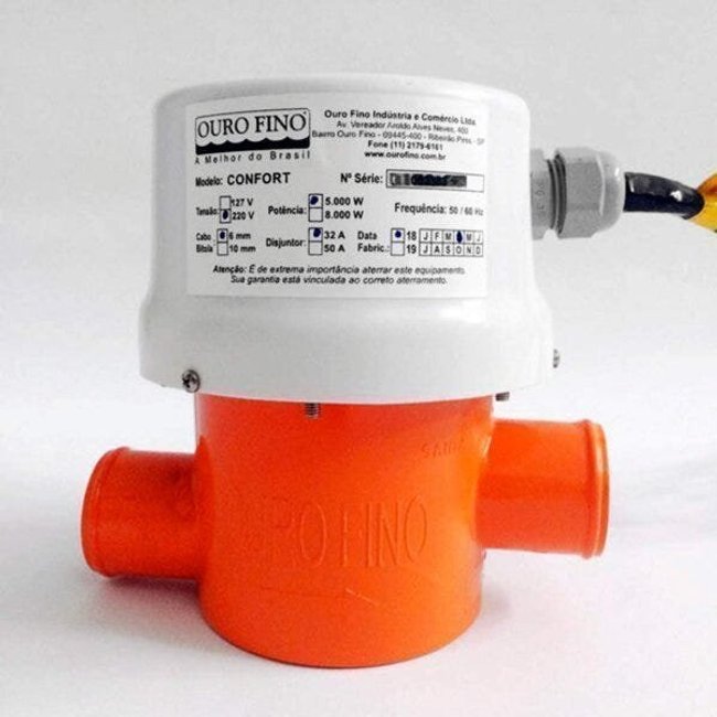 Aquecedor Digital para Hidromassagem Ouro Fino 5000 Watts - 220V