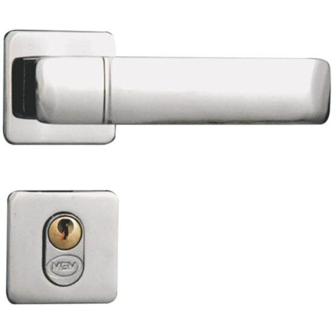 Fechadura para Porta de Entrada Externa com Roseta Capri 40mm MGM