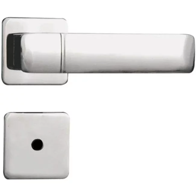 Fechadura para Porta de Banheiro com Roseta Capri 40mm MGM