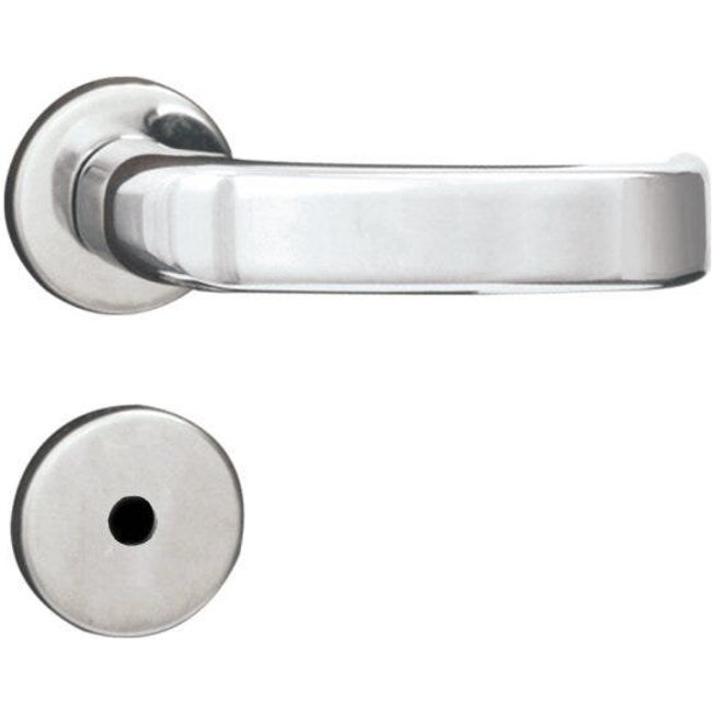 Fechadura para Porta de Banheiro com Roseta Napoli 40mm MGM