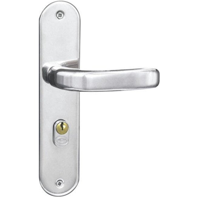 Fechadura Externa Espelho Aço 40mm Mgm Stilo