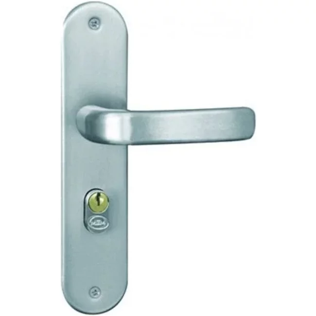 Fechadura Externa Espelho Aço 40mm MGM Stilo