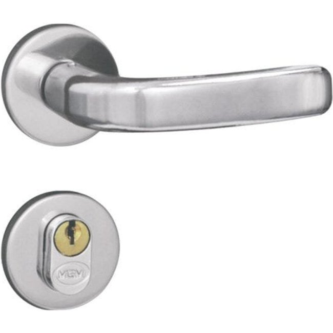 Fechadura Externa Roseta Aço Mgm Stilo