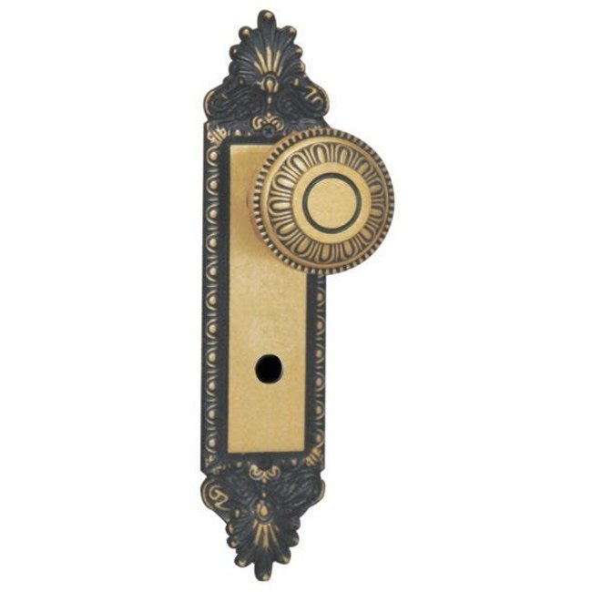 Fechadura para Banheiro Espelho Aço 40mm MGM Colonial