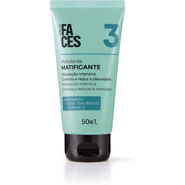 Hidratante Facial Matificante Faces 50 ml