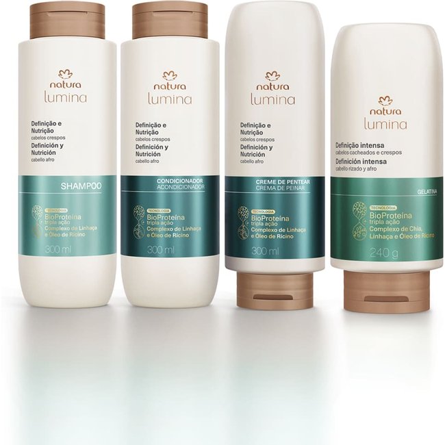 Kit Lumina para Cabelos Crespos