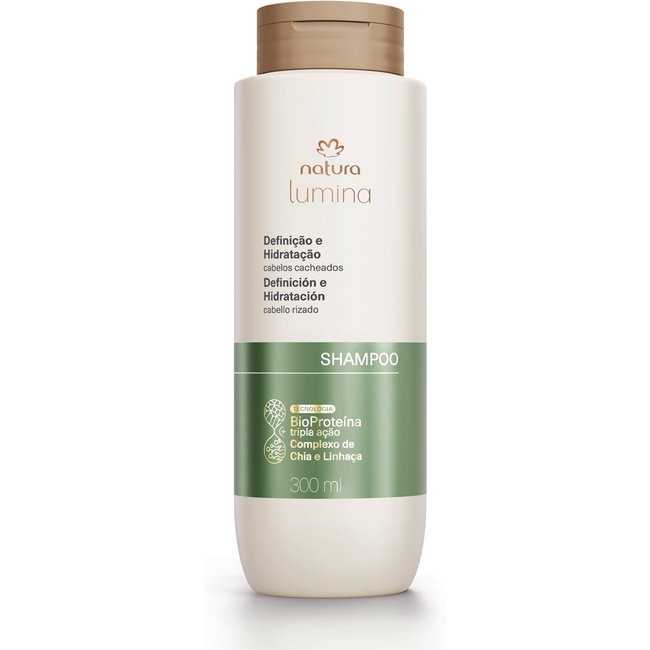 Shampoo Cremoso para Cabelos Cacheados Lumina 300 ml