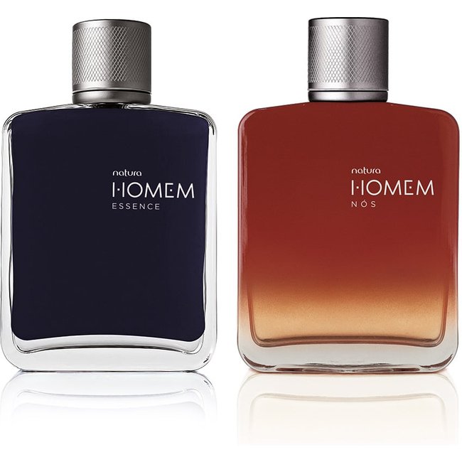 Kit Deo Parfum Natura Homem Essence e Deo Parfum Natura Homem Nós 100 ml