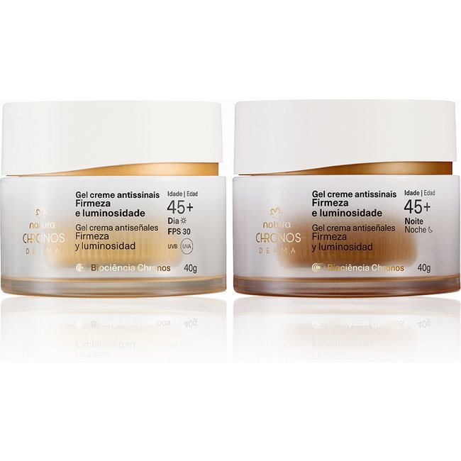 Kit Dupla Antissinais 45+ Chronos Derma (2 produtos)