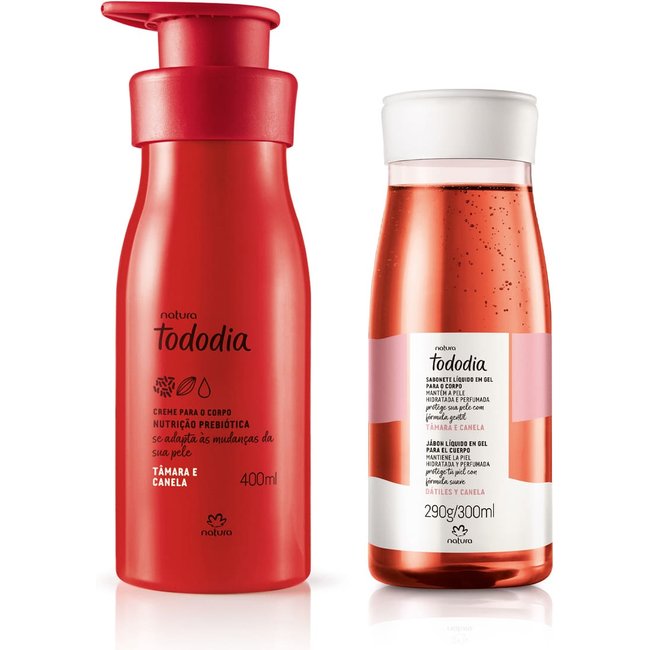 Kit Natura Tododia Tâmara e Canela