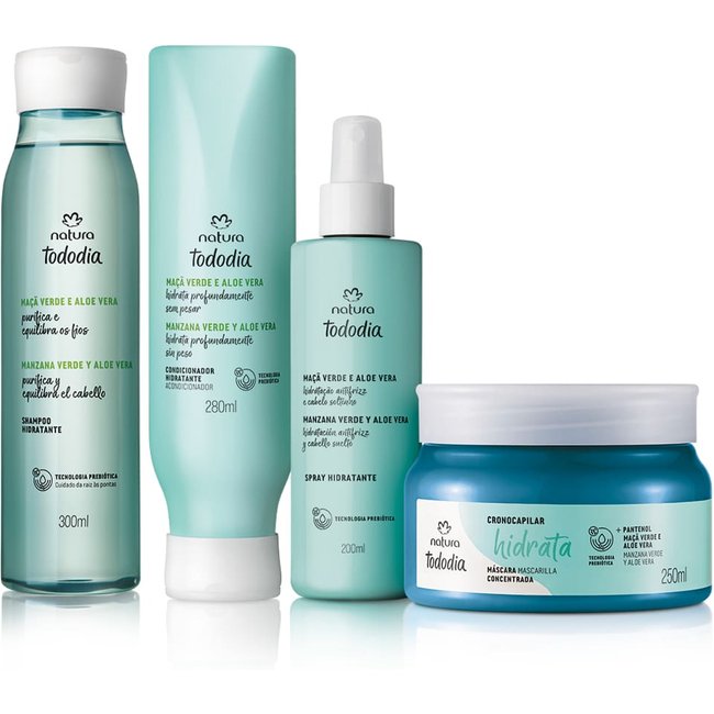 Kit Tododia Maçã Verde e Aloe Vera