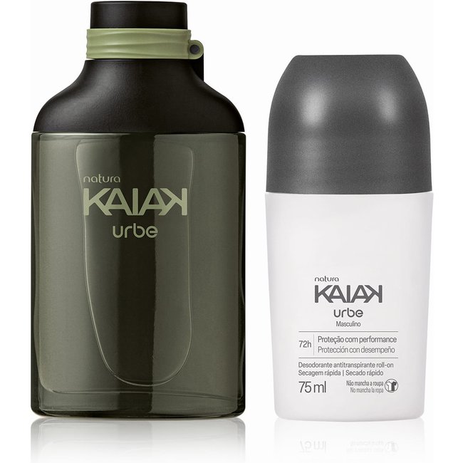 Kit Kaiak Urbe Masculino e Desodorante Roll-on (2 produtos)