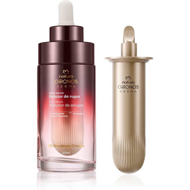 Kit Super Sérum Redutor de Rugas Chronos Derma com Refil