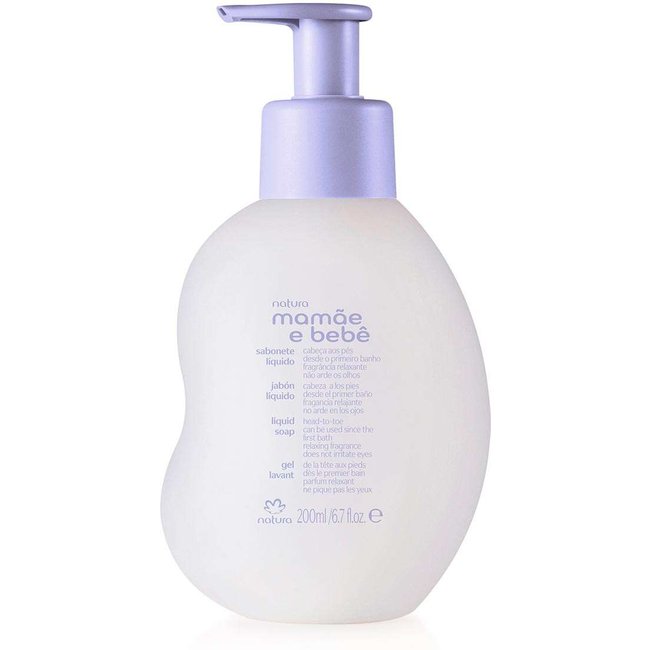 Sabonete Líquido Relaxante Mamãe e Bebê 200 ml
