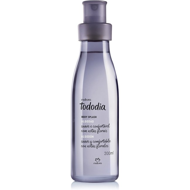 Body Splash Desodorante Colônia Tododia Algodão Feminino 200 ml