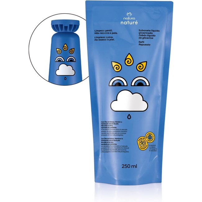 Refil Sabonete Líquido Naturé 250 ml