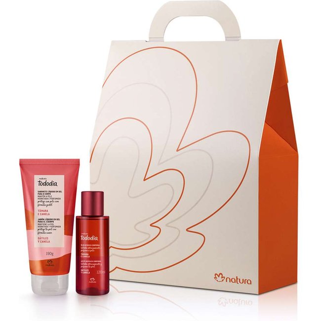Presente Natura Tododia Tâmara e Canela (2 produtos)