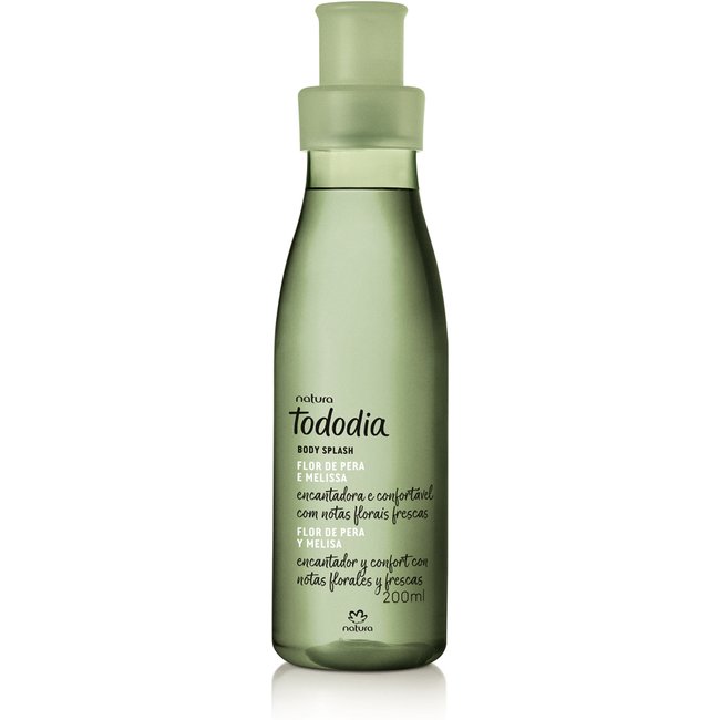 Body Splash Desodorante Colônia Tododia Flor de Pera e Melissa 200 ml