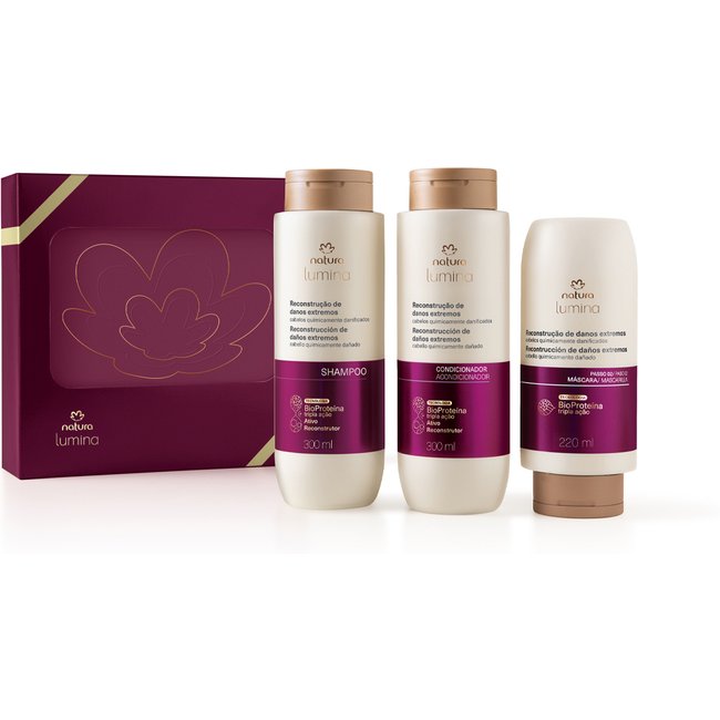 Presente Natura Lumina Reconstrução (3 produtos)