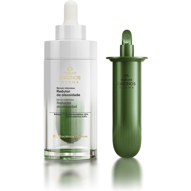 Kit Sérum Antioleosidade com Refil Chronos Derma