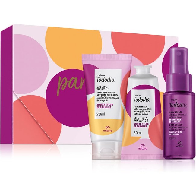 Presente Natura Tododia Feliz Aniversário (3 produtos)