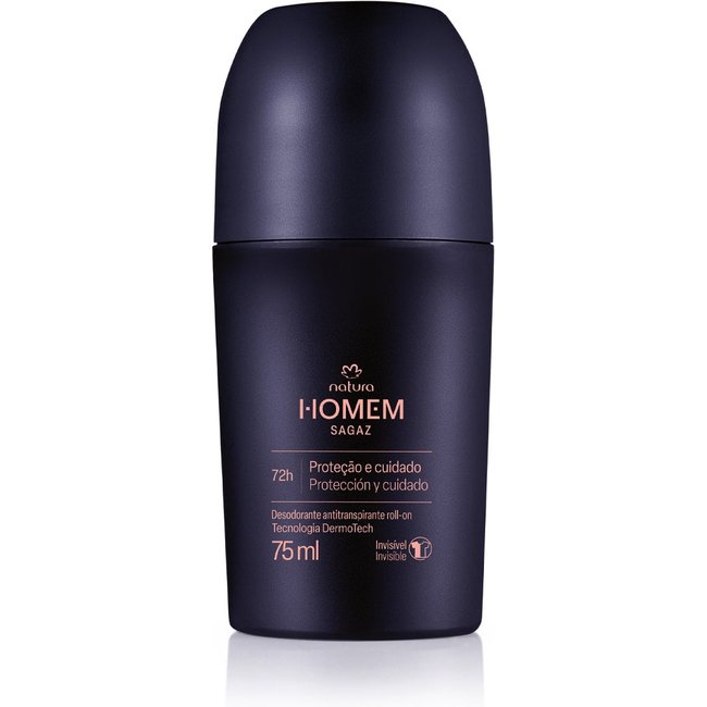 Desodorante Antitranspirante Roll-On Natura Homem Sagaz