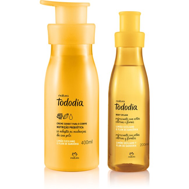 Kit Tododia Limão Siciliano e Flor de Gardênia (2 produtos)