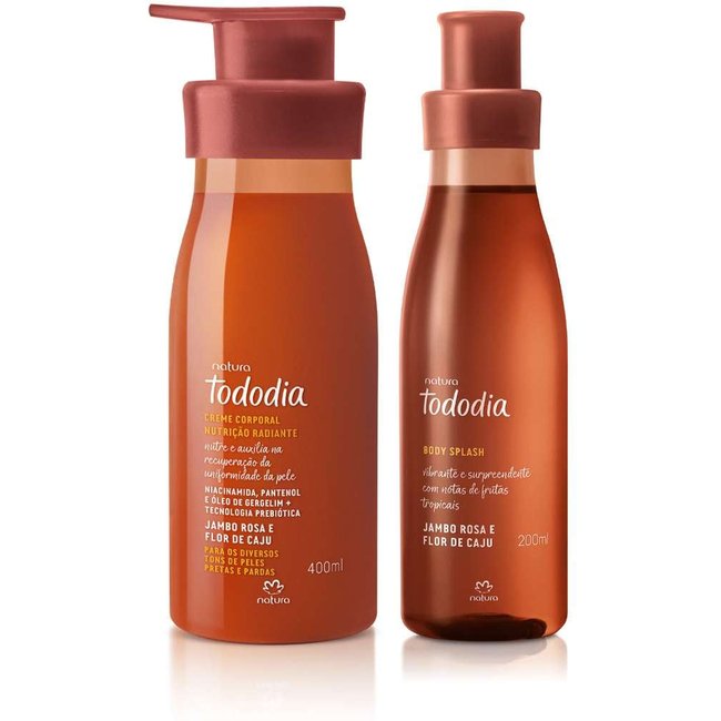 Kit Tododia Jambo Rosa e Flor de Caju (2 produtos)