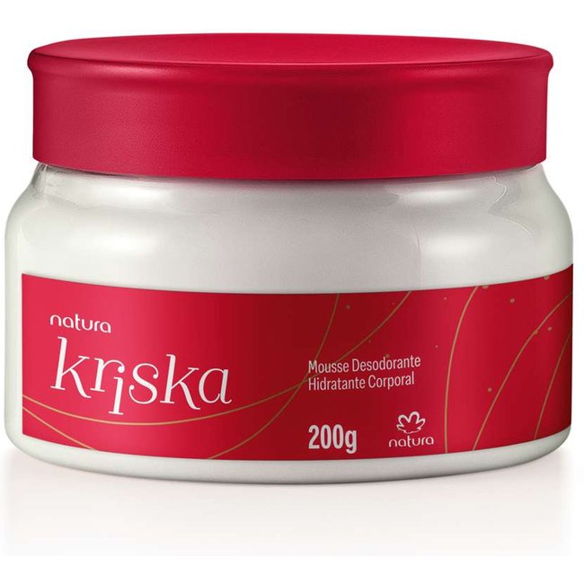 Mousse Desodorante Hidratante Corporal Kriska 200 g