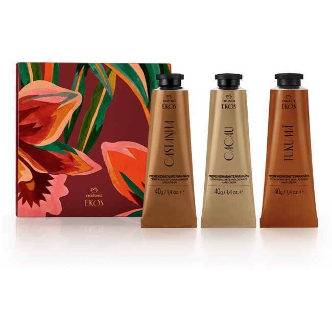 Presente Natura Ekos Cremes para Mãos (3 produtos)