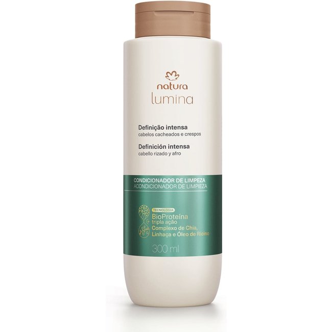 Condicionador de Limpeza para Cabelos Cacheados e Crespos Lumina 300 ml