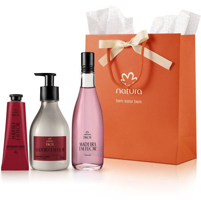 Presente Natura Ekos Madeira em Flor (3 produtos)