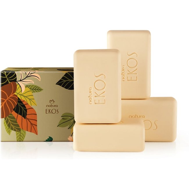 Presente Natura Ekos Priprioca e Breu Branco (4 barras) 4 un de 100 g