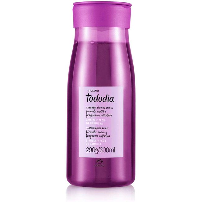 Sabonete Líquido em Gel Tododia Ameixa e Flor de Baunilha 300 ml