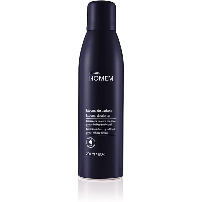 Espuma de Barbear Natura Homem 200 ml
