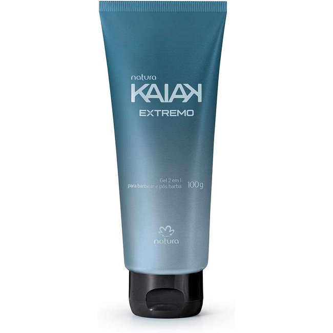Gel 2 em 1 Para Barba e Pós barba Kaiak Extremo 100 g