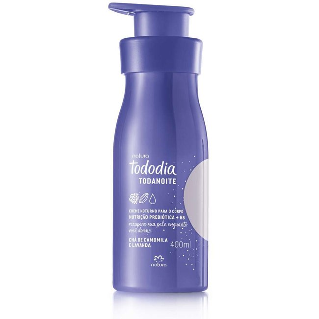 Creme Noturno Para o Corpo Tododia Todanoite 400 ml
