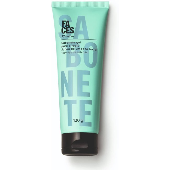 Sabonete Gel para o Rosto Faces 120 g