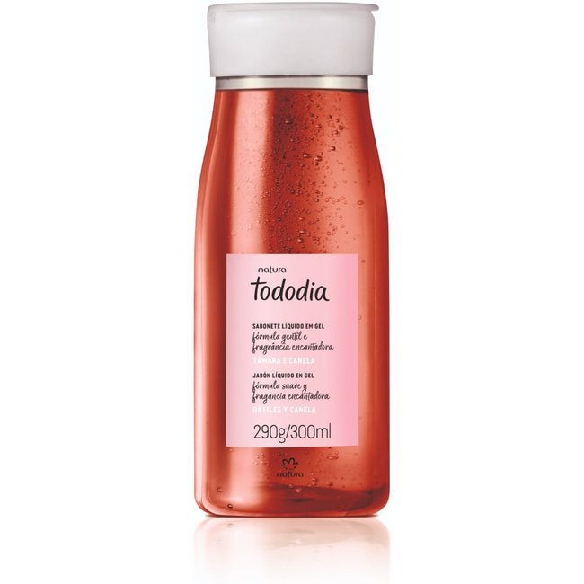 Sabonete Líquido em Gel Tododia Tâmara e Canela 300 ml