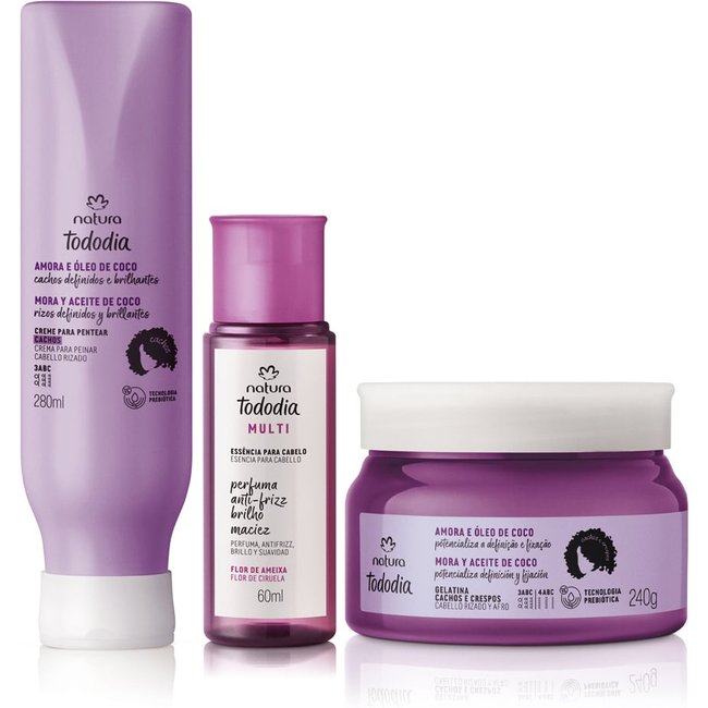 Kit Tododia Cachos Perfumados (3 produtos)