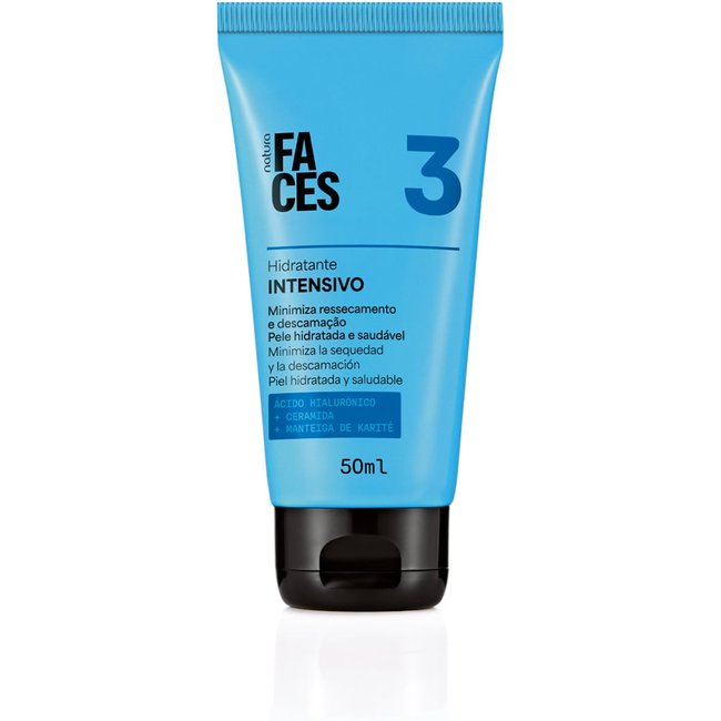 Hidratante Facial Intensivo Faces 50 ml